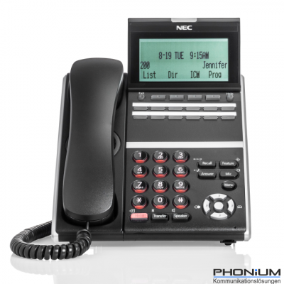 NEC UNIVERGE SV9100 IP-Systemtelefon ITZ-12DG-3P(BK)
