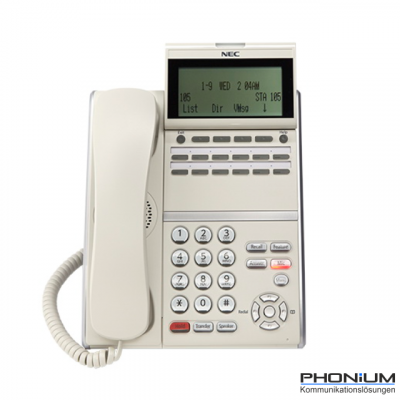 NEC UNIVERGE SV9100 Systemtelefon DTZ-12D (WH)