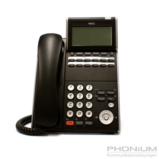 NEC Systemtelefon mit 12 Funktionstasten - DTL-12D von vorne